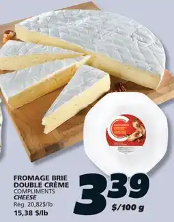 IGA COMPLIMENTS CHEESE offer