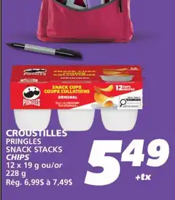 IGA PRINGLES SNACK STACKS CHIPS offer