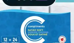 IGA COMPLIMENTS PAPER TOWELS offer