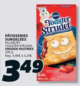 IGA PILLSBURY TOASTER STRUDEL FROZEN PASTRIES offer