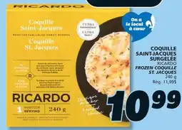 IGA RICARDO FROZEN COQUILLE ST. JACQUES offer
