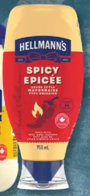 IGA HELLMANN'S TYPE DRESSING offer