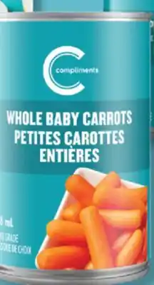 IGA COMPLIMENTS VEGETABLES offer
