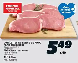 IGA FRESH PORK LOIN CHOPS offer