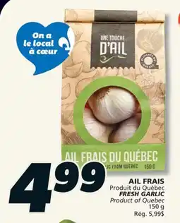 IGA FRESH GARLIC offer
