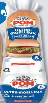IGA POM ULTRA-MOELLEUX HAMBURGER BUNS offer