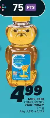IGA COMPLIMENTS PURE HONEY offer