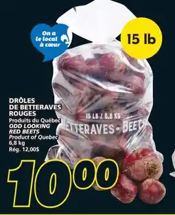 IGA ODD LOOKING RED BEETS offer