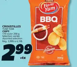 IGA YUM YUM CHIPS offer