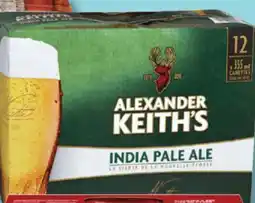 IGA ALEXANDER KEITH'S INDIA PALE ALE BEER offer