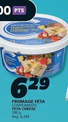 IGA COMPLIMENTS FETA CHEESE offer