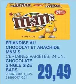 Wholesale Club FRIANDISE AU CHOCOLAT ET ARACHIDE, 24 UN offer