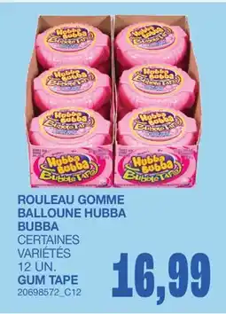 Wholesale Club ROULEAU GOMME BALLOUNE, 12 UN offer