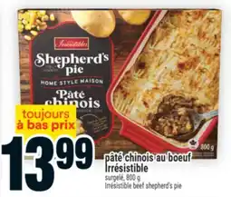 Super C Irrésistible pâté chinois au boeuf | Irrésistible beef shepherd's pie offer