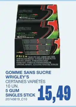 Wholesale Club GOMME SANS SUCRE, 10 UN offer