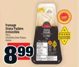 Super C fromage Grana Padano Irrésistible offer