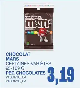 Wholesale Club CHOCOLAT offer