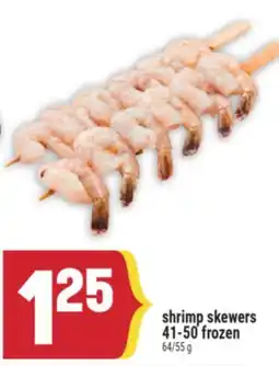 Marché Adonis SHRIMP SKEWERS offer