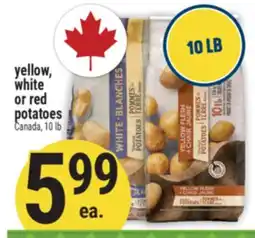 Marché Adonis YELLOW, WHITE OR RED POTATOES offer