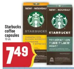 Marché Adonis STARBUCKS COFFEE CAPSULES offer