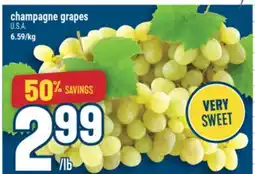 Marché Adonis CHAMPAGNE GRAPES offer