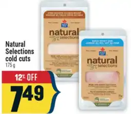 Marché Adonis Maple Leaf Natural Selections cold cuts offer