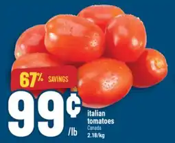 Marché Adonis ITALIAN TOMATOES offer