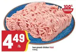 Marché Adonis lean ground chicken offer
