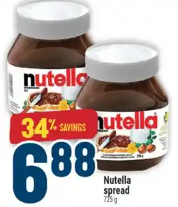 Marché Adonis Nutella spread offer
