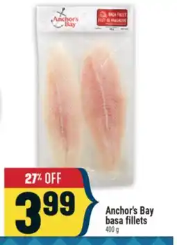 Marché Adonis ANCHOR'S BAY BASA FILLETS offer