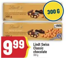 Marché Adonis LINDT SWISS CLASSIC CHOCOLATE offer