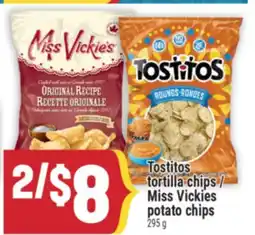Marché Adonis Tostitos tortilla chips / Miss Vickies potato chips offer