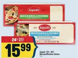 Marché Adonis Saputo 15%-20% Mozzarella cheese offer