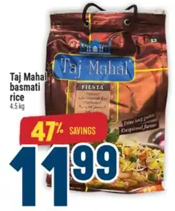 Marché Adonis TAJ MAHAL BASMATI RICE offer