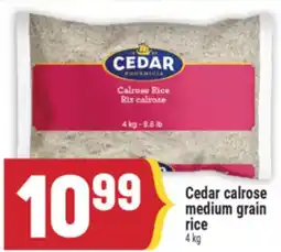 Marché Adonis CEDAR CALROSE MEDIUM GRAIN RICE offer