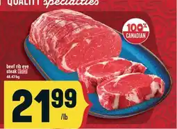 Marché Adonis BEEF RIB EYE STEAK offer