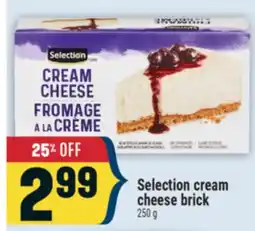 Marché Adonis SELECTION CREAM CHEESE BRICK offer