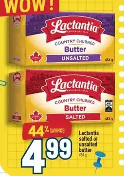 Marché Adonis LACTANTIA SALTED OR UNSALTED BUTTER offer