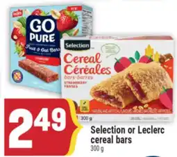 Marché Adonis Selection or Leclerc cereal bars offer