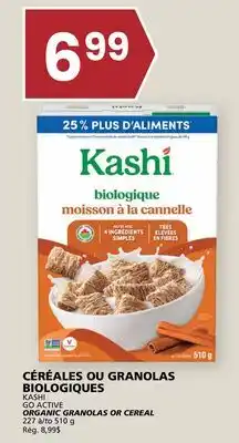 Rachelle-Bery Grocery KASHI GO ACTIVE ORGANIC GRANOLAS OR CEREAL offer