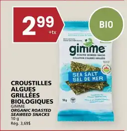 Rachelle-Bery Grocery GIMME ORGANIC ROASTED SEAWEED SNACKS offer
