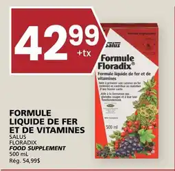 Rachelle-Bery Grocery FORMULE LIQUIDE DE FER ET DE VITAMINES offer