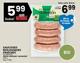 Rachelle-Bery Grocery SAUCISSES BIOLOGIQUES FRAÎCHES offer