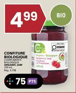Rachelle-Bery Grocery COMPLIMENTS BIOLOGIQUE ORGANIC JAM offer