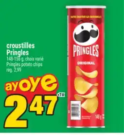 Super C croustilles Pringles | Pringles potato chips offer