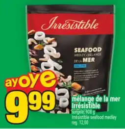 Super C mélange de la mer Irrésistible | Irresistible seafood medley offer