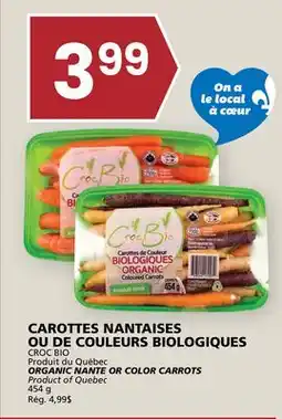 Rachelle-Bery Grocery ORGANIC NANTE OR COLOR CARROTS offer