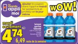 Super C boisson sportive Gatorade | Gatorade sport drink offer
