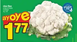Super C cauliflower | chou-fleur offer