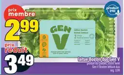 Super C laitue Boston duo GenV | GenV Boston lettuce duo offer